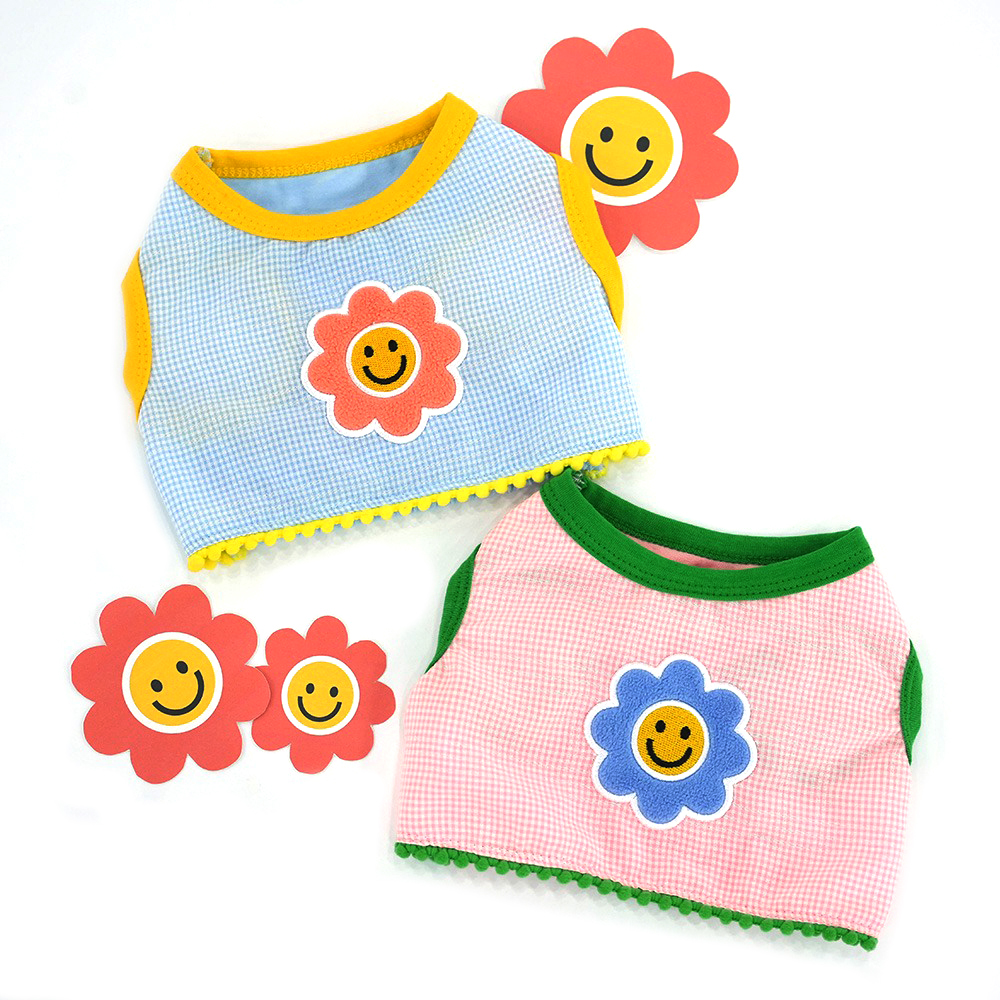 Smile Flower Cropped T-Shirt - Image 4
