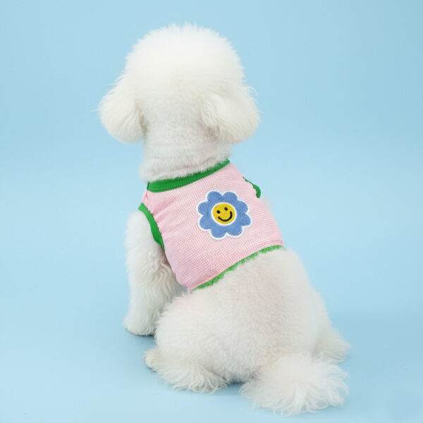 Smile Flower Cropped T-Shirt