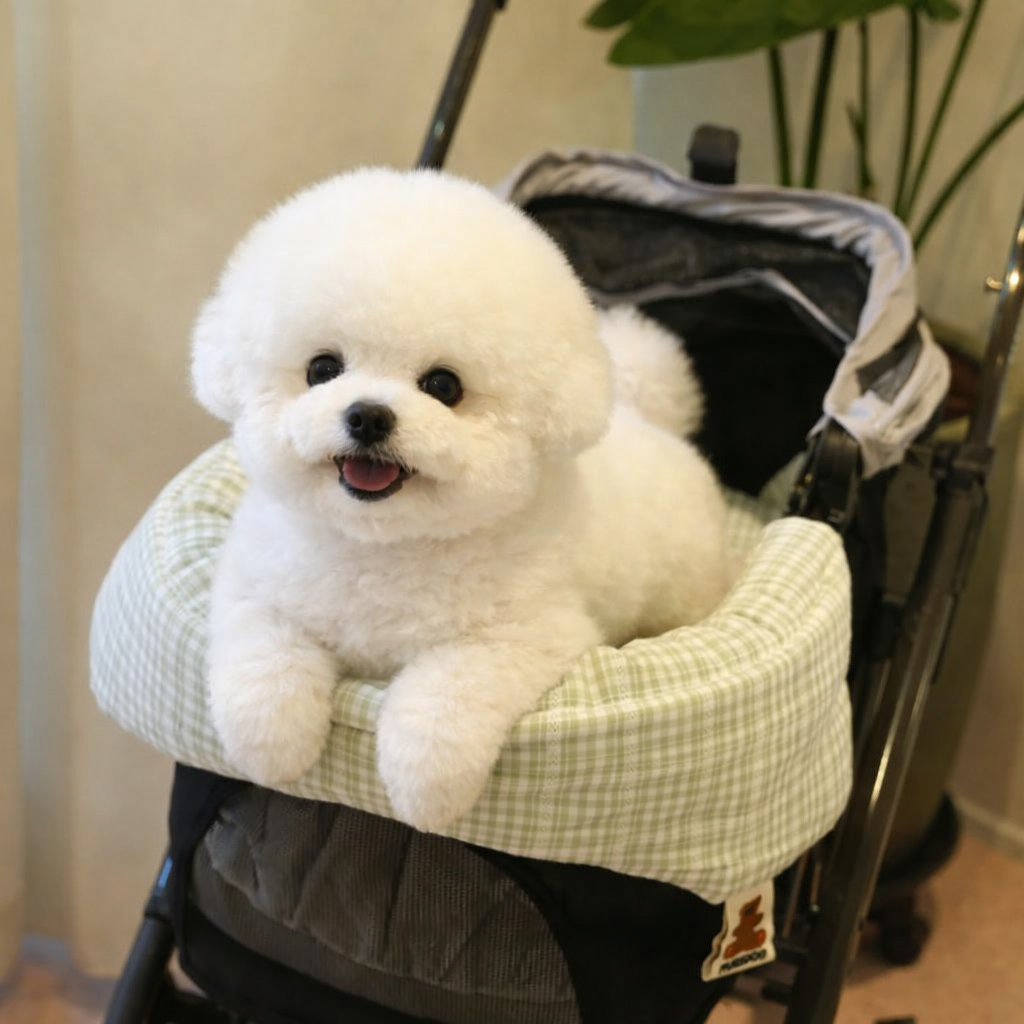 Bear Stroller Guard & Cushion - Image 2