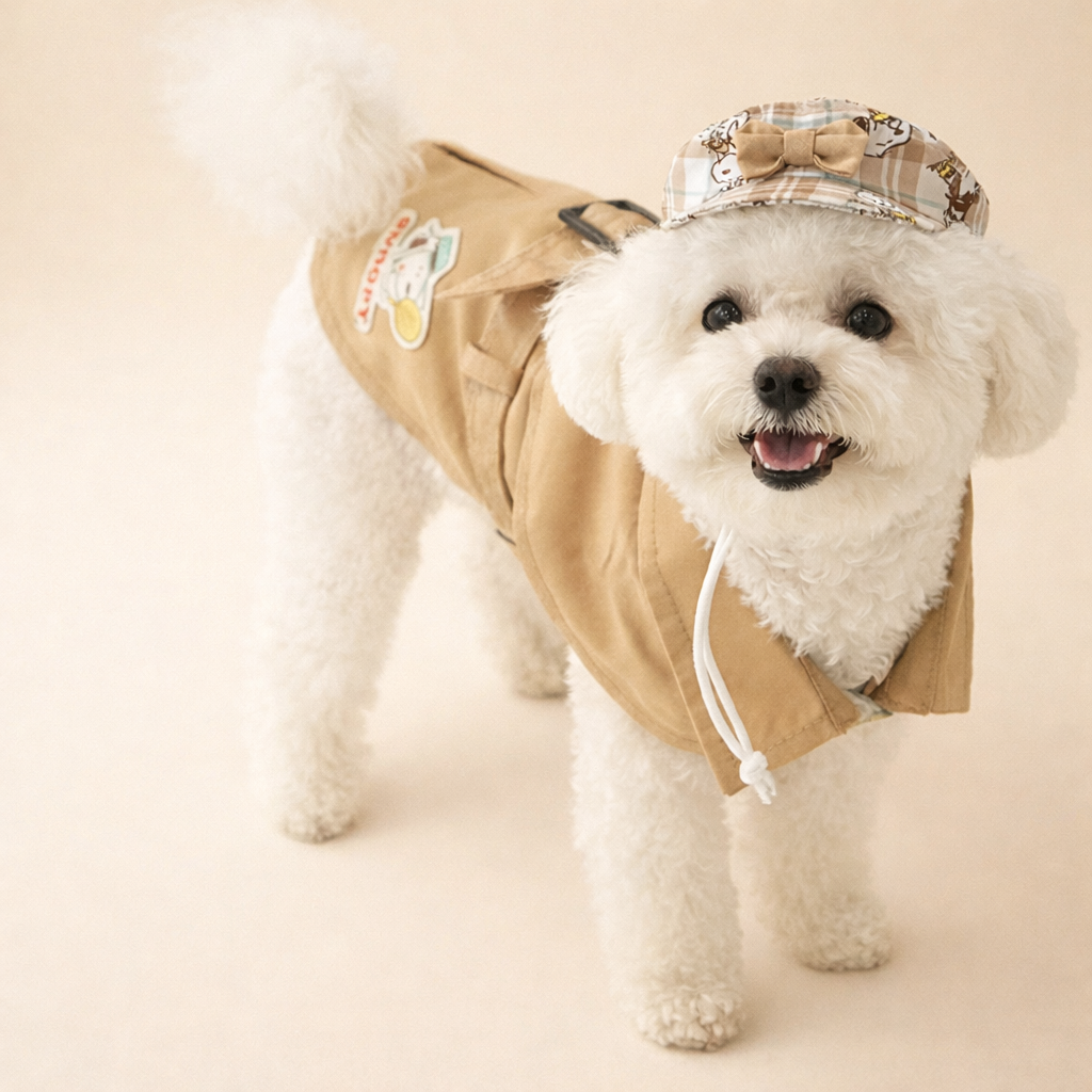 Peanuts Vintage Trench Coat - Image 3