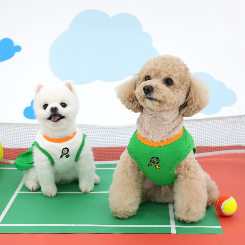 Peanuts Tennis Club T-Shirt / Dress with Hat - Image 3