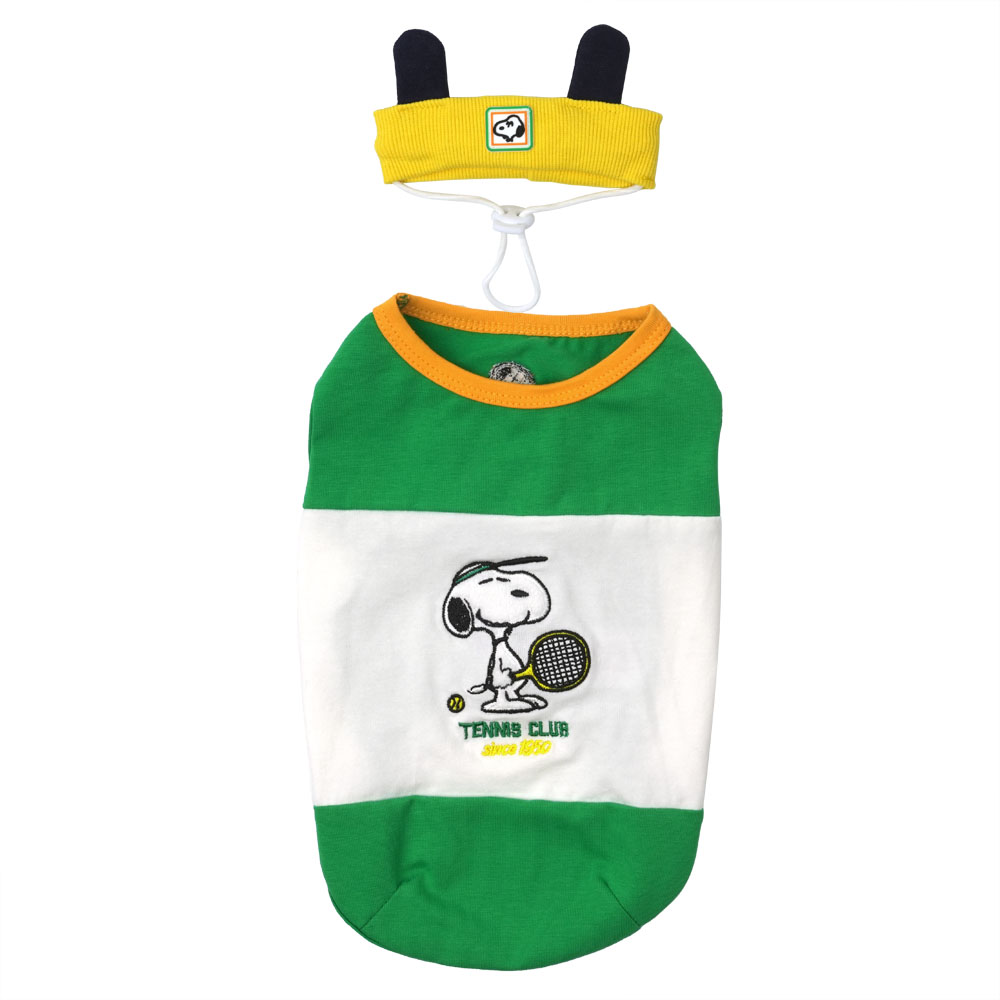 Peanuts Tennis Club T-Shirt / Dress with Hat - Image 8