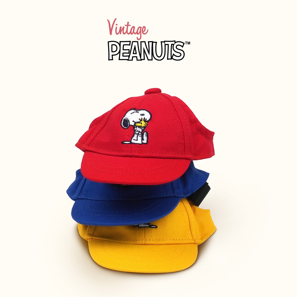 Peanuts Vintage Ball Cap - Image 1