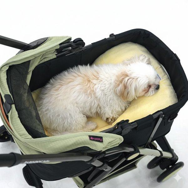 Sweet Check Stroller Cushion Set