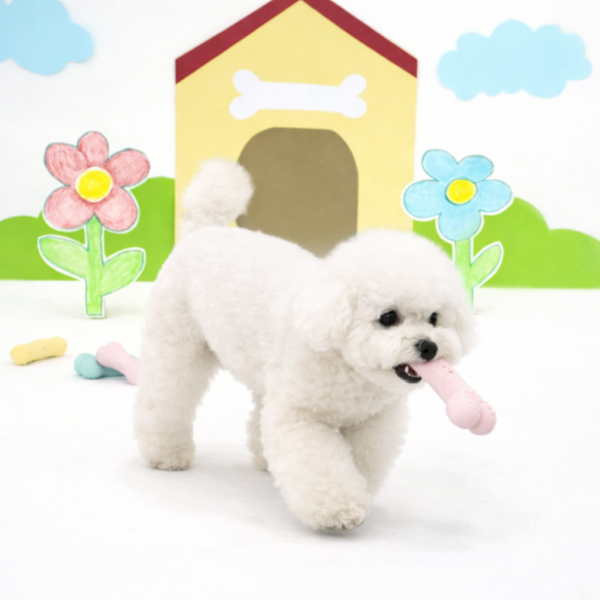 Bear Bone Latex Toy