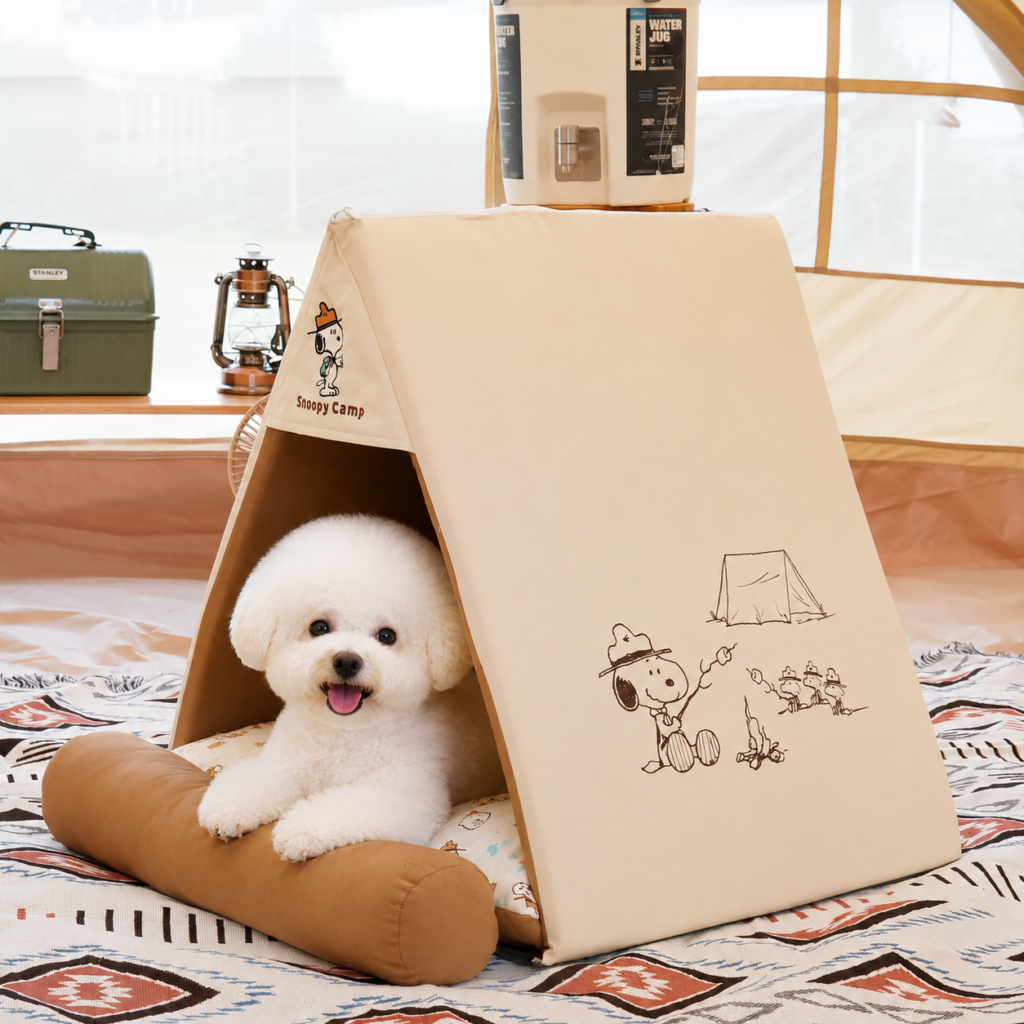 Peanuts Scout Camp House