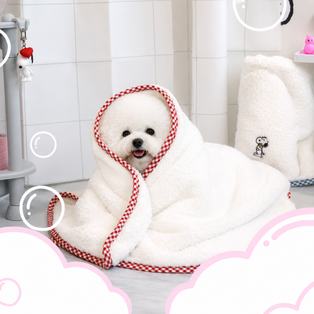 Snoopy Pet Towel Set