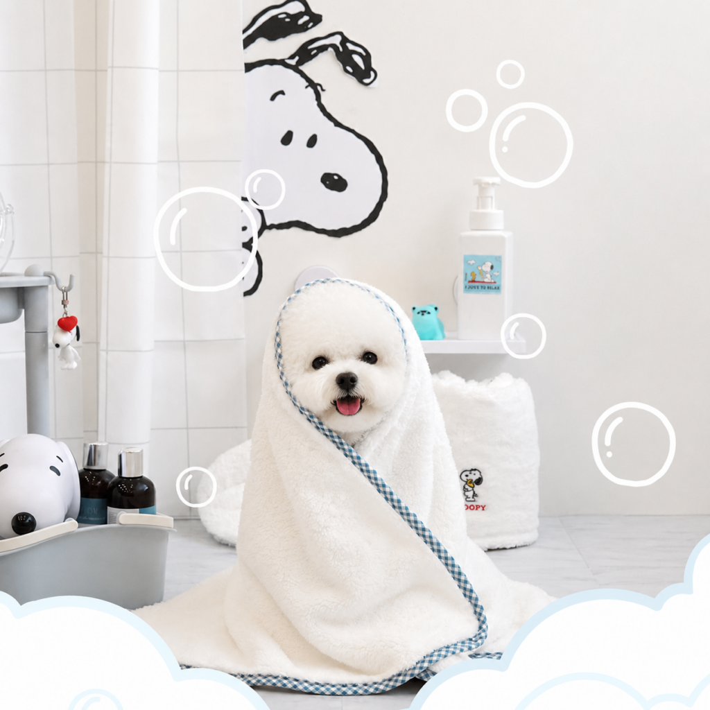 Snoopy Pet Towel Set
